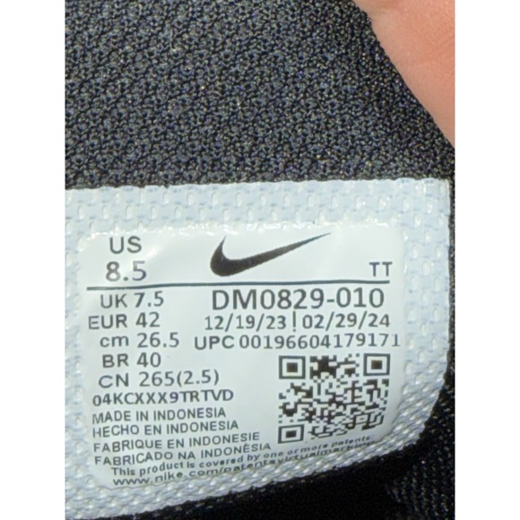 Nike Air Max Alpha Trainer 5 Black Running Gym Sneakers Mens Size 8.5 DM0829-010 - Picture 9 of 9